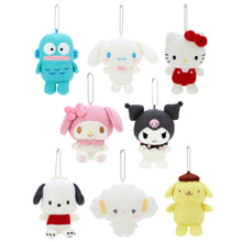 Load image into Gallery viewer, Japan Sanrio Amigurumi Style Knit Plush Doll Keychain
