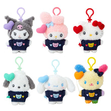 Load image into Gallery viewer, Japan Sanrio Plush Doll Keychain (Denim Patch)
