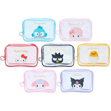 Load image into Gallery viewer, Japan Sanrio Hangyodon / My Sweet Piano / Hello Kitty / Bad Badtz Maru / Gudetama / My Melody / Kuromi Clear Pouch
