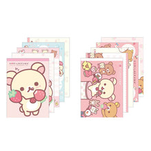 Load image into Gallery viewer, Japan San-X Rilakkuma Memo Pad (Strawberry Every Day)
