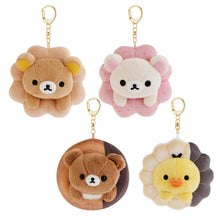 이미지를 갤러리 뷰어에 로드 , Japan San-X Rilakkuma Plush Doll Keychain (Mister Donut)
