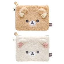 이미지를 갤러리 뷰어에 로드 , Japan San-X Rilakkuma Plush Flat Pouch (Moko Moko)
