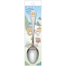 Lade das Bild in den Galerie-Viewer, Japan San-X Rilakkuma Stainless Steel Spoon / Fork (Camping)
