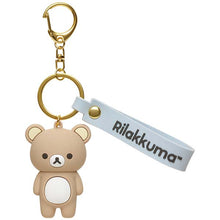 Load image into Gallery viewer, Japan San-X Rilakkuma PVC Mascot Keychain
