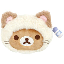 Load image into Gallery viewer, Japan San-X Rilakkuma Plush Coin Purse (Neko Onsen)
