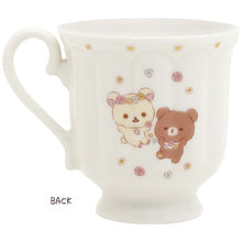 Load image into Gallery viewer, Japan San-X Rilakkuma Ceramic Mug (Flower Tea Time)
