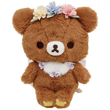 Lade das Bild in den Galerie-Viewer, Japan San-X Rilakkuma Plush Doll Soft Toy (Flower Tea Time)
