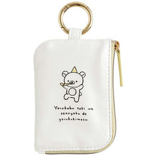 Load image into Gallery viewer, Japan San-X Rilakkuma Coin Purse Card Pouch (Goyururi Everyday)
