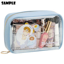 Load image into Gallery viewer, Japan San-x Rilakkuma Clear Pouch (Ocean)
