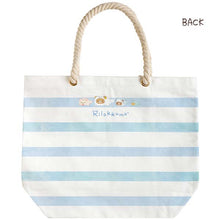 Load image into Gallery viewer, Japan San-x Rilakkuma Tote Bag (Ocean)
