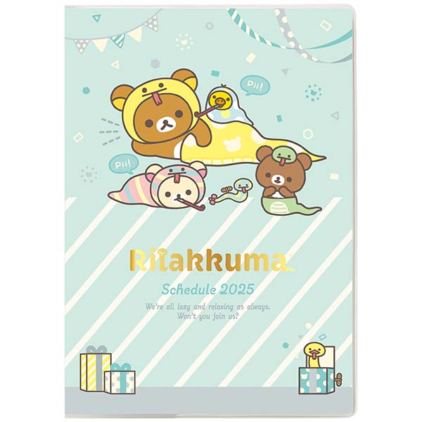 Japan San-X Rilakkuma 2025 Weekly B6 Schedule Book / Planner