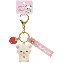 이미지를 갤러리 뷰어에 로드 , Japan San-X Rilakkuma Mascot Keychain Key Ring
