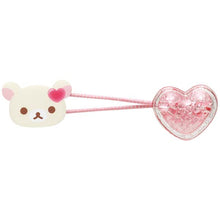 Carica l&#39;immagine nel visualizzatore di Gallery, Japan San-X Rilakkuma Ponytail Holder Hair Tie (Heart)
