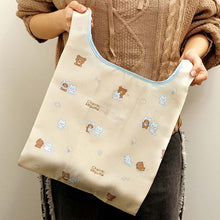 Afbeelding in Gallery-weergave laden, Japan San-X Rilakkuma Eco Shopping Tote Bag (Aokogu&#39;s Resting Place)
