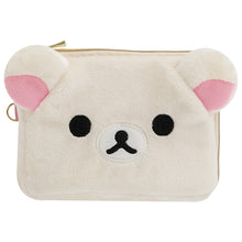 Load image into Gallery viewer, Japan San-X Rilakkuma Plush Card Holder Coin Purse (Face)
