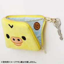 Load image into Gallery viewer, Japan San-X Rilakkuma Plush Card Holder Coin Purse (Face)
