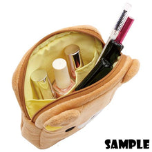 Load image into Gallery viewer, Japan San-X Rilakkuma Chairoikoguma Plush Pouch (Face)
