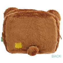 Load image into Gallery viewer, Japan San-X Rilakkuma Chairoikoguma Plush Pouch (Face)
