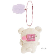 Load image into Gallery viewer, Japan San-X Rilakkuma Plush Doll Brooch Keychain (Relax and Warm)
