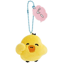 Load image into Gallery viewer, Japan San-X Rilakkuma Plush Doll Brooch Keychain (Relax and Warm)

