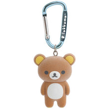 Load image into Gallery viewer, Japan San-X Rilakkuma Flocking Mascot Keychain Blind Box (Kuma-yun Days)
