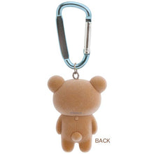 Load image into Gallery viewer, Japan San-X Rilakkuma Flocking Mascot Keychain Blind Box (Kuma-yun Days)

