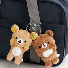 Load image into Gallery viewer, Japan San-X Rilakkuma Plush Doll Keychain (Kuma-yun Days)
