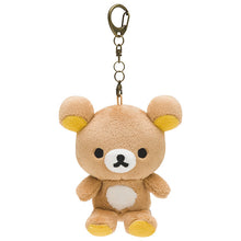 Charger l&#39;image dans la galerie, Japan San-X Rilakkuma Plush Doll Keychain (Sit)
