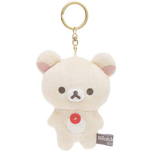 Load image into Gallery viewer, Japan San-X Rilakkuma Plush Doll Keychain Key Ring
