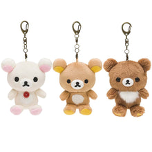 Load image into Gallery viewer, Japan San-X Rilakkuma Plush Doll Keychain (Sit)
