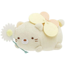 Load image into Gallery viewer, Japan San-X Sumikko Gurashi Plush Doll Brooch Pin (Flower Garden)
