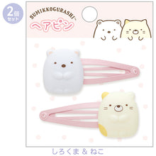 Lade das Bild in den Galerie-Viewer, Japan San-X Rilakkuma / Sumikko Gurashi Hair Clip (Face)
