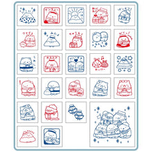 이미지를 갤러리 뷰어에 로드 , Japan San-X Sumikko Gurashi Stamp Set (L)
