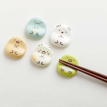 Load image into Gallery viewer, Japan San-X Sumikko Gurashi Ceramic Chopsticks Rest
