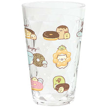 Load image into Gallery viewer, Japan San-X Sumikko Gurashi Clear Plastic Cup (Mister Donut)
