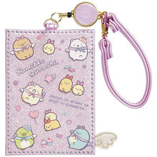 Cargar imagen en el visor de la galería, Japan San-X Sumikko Gurashi Reel Card Holder Pass Case (Angel Idol)
