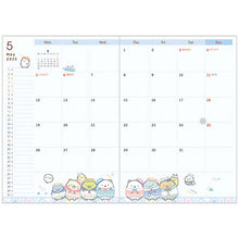 Afbeelding in Gallery-weergave laden, Japan San-X Sumikko Gurashi 2025 Monthly B6 Schedule Book / Planner (Bus)
