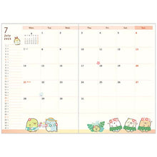 Load image into Gallery viewer, Japan San-X Sumikko Gurashi 2025 Monthly B6 Schedule Book / Planner (Pop)
