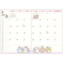 Load image into Gallery viewer, Japan San-X Sumikko Gurashi 2025 Monthly B6 Schedule Book / Planner (Pop)
