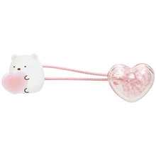 Carica l&#39;immagine nel visualizzatore di Gallery, Japan San-X Sumikko Gurashi Ponytail Holder Hair Tie (Heart)
