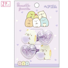 Carica l&#39;immagine nel visualizzatore di Gallery, Japan San-X Sumikko Gurashi Ponytail Holder Hair Tie (Heart)
