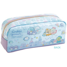 Load image into Gallery viewer, Japan San-X Sumikko Gurashi Pencil Case Pen Pouch (Penguin Lagoon)
