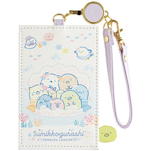 Load image into Gallery viewer, Japan San-X Sumikko Gurashi Reel Card Holder Pass Case (Penguin Lagoon)
