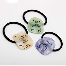 Load image into Gallery viewer, Japan San-X Sumikko Gurashi Ponytail Holder Hair Tie (Penguin Lagoon)
