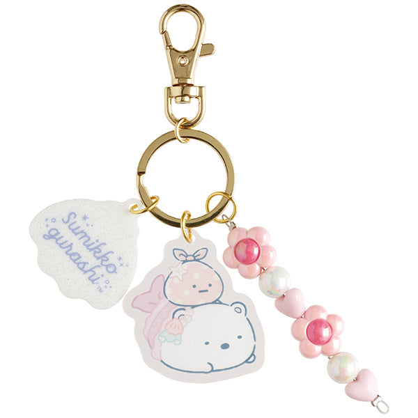 Japan San-X Sumikko Gurashi Keychain Key Ring (Penguin Lagoon)