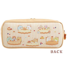 Load image into Gallery viewer, Japan San-X Sumikko Gurashi Twin Zipper Pencil Case Pen Pouch (Restaurant)
