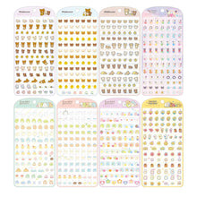 Load image into Gallery viewer, Japan San-X Rilakkuma / Sumikko Gurashi / Chickip Dancers / Sentimental Circus Sticker Seal (Kira Kira)
