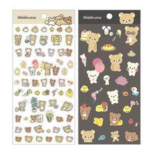 Load image into Gallery viewer, Japan San-X Rilakkuma Sticker Seal (Favorite Things)
