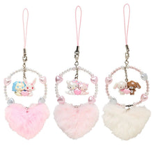 Lade das Bild in den Galerie-Viewer, Japan Sanrio Mobile Strap Charm (Fluffy Heart)
