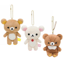 Load image into Gallery viewer, Japan San-X Rilakkuma Plush Doll Keychain
